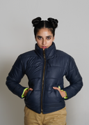 Navy Puffer Jacket