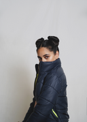 Navy Puffer Jacket